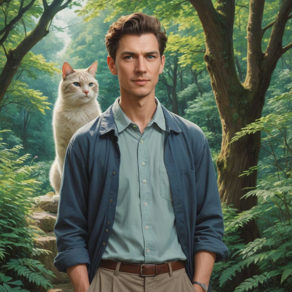 Ghibli Photo Illustration Photo Style