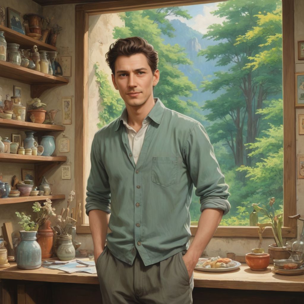 Ghibli Studio Art Photo Style