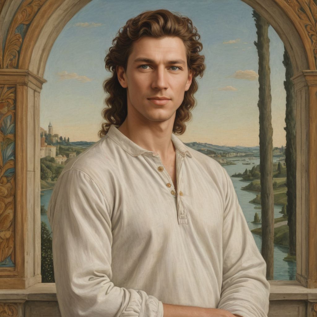 In Botticelli Photo Style