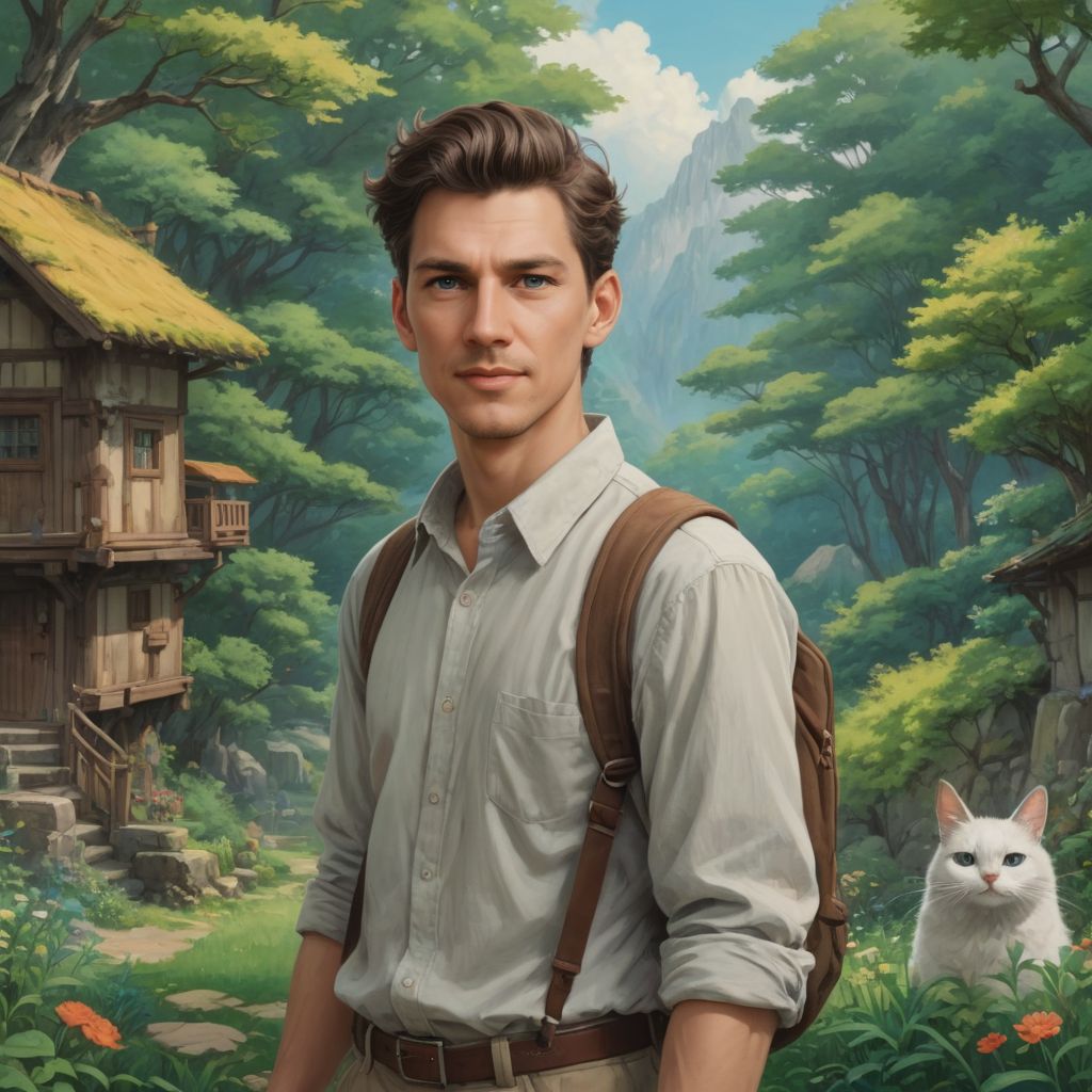 In the Style of Ghibli Photo Style