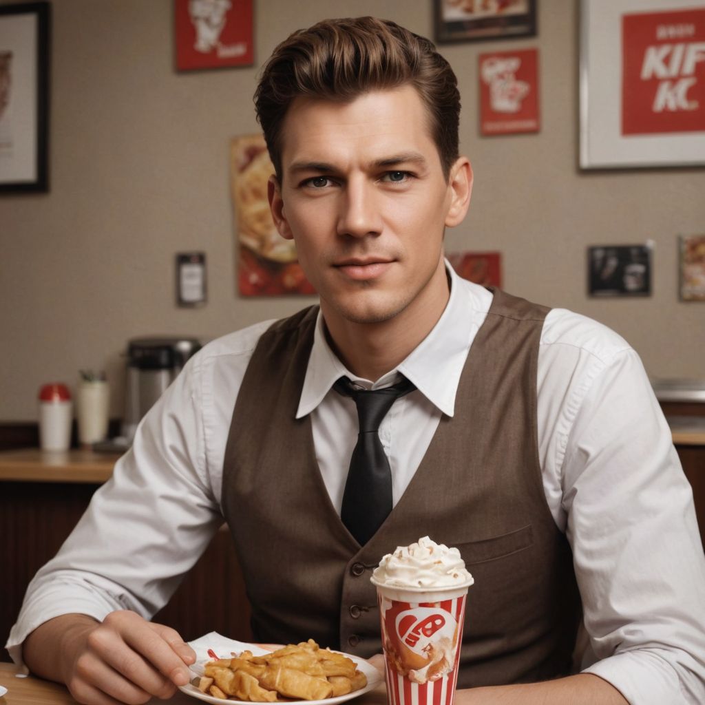 KFC в Векторном Стиле Photo Style