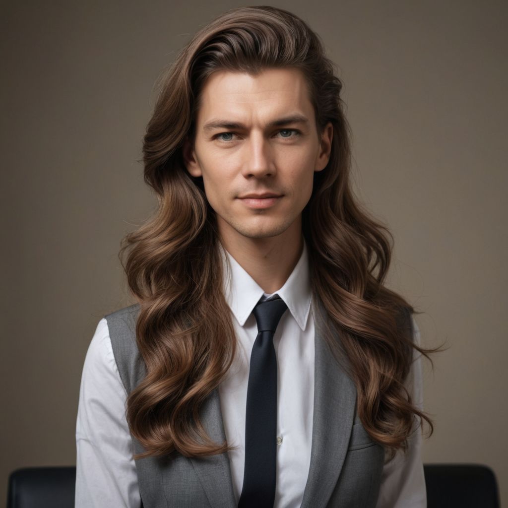 Converted Ladylike Business Long Hair image