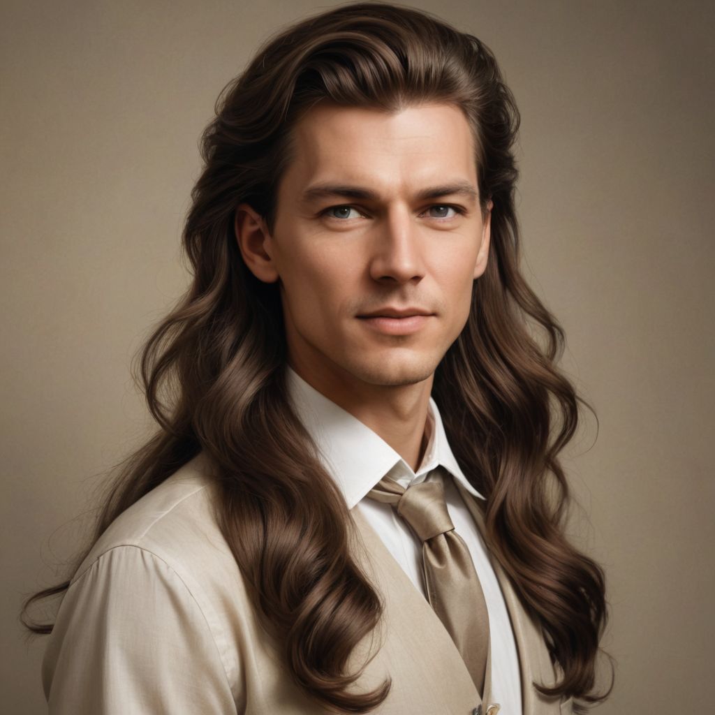 Ladylike Long Hair Photo Style