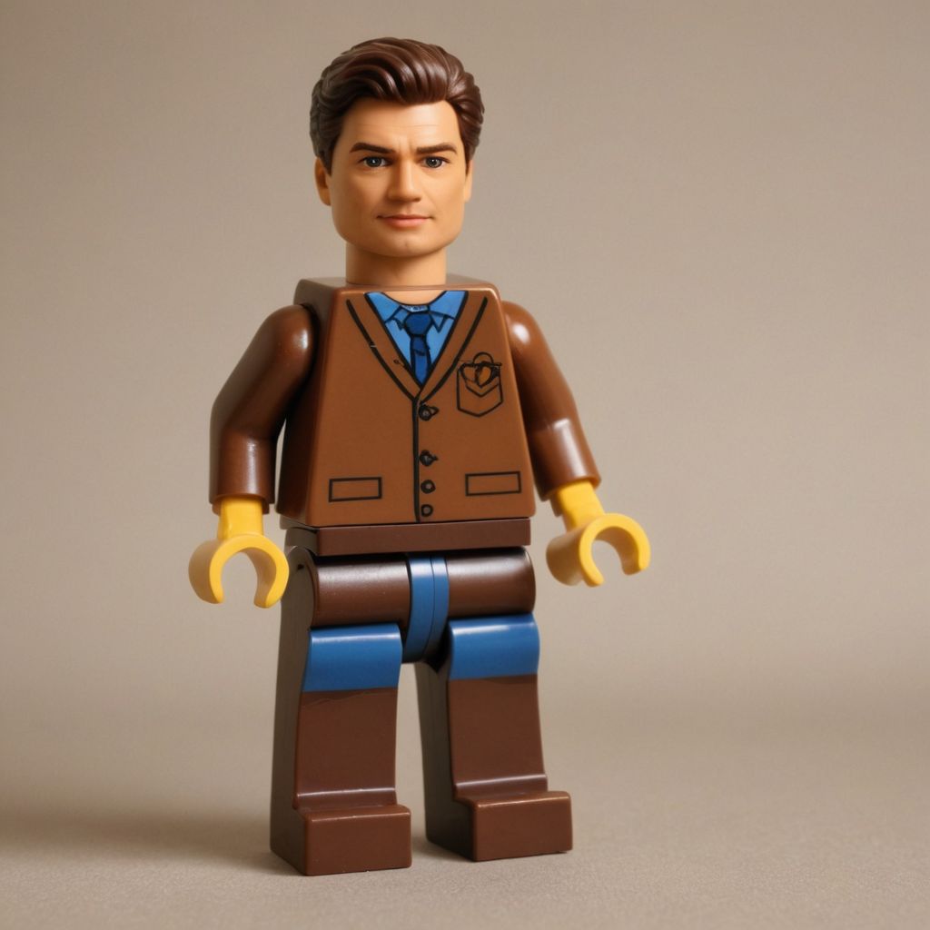 Lego Man Photo Style
