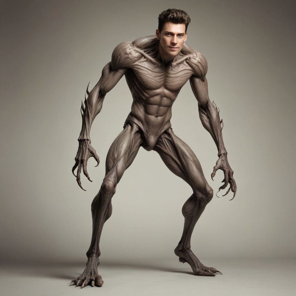 Long Leg Monster Photo Style