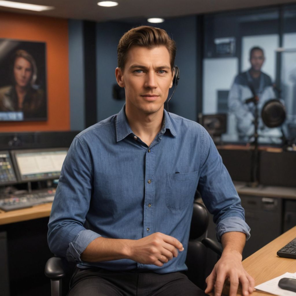 Converted Make Me Sit in BBC Radio Studio image