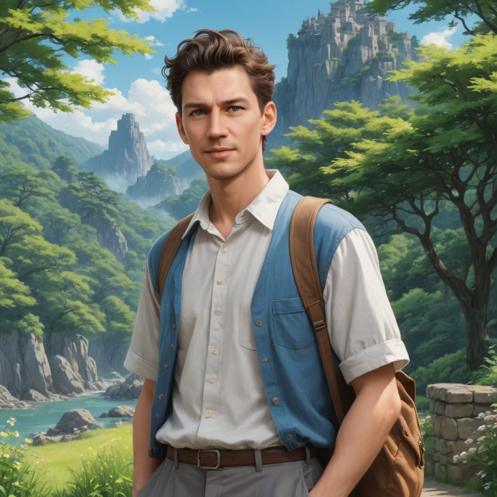 Make This Image Into Anime Ghibli Photo Style