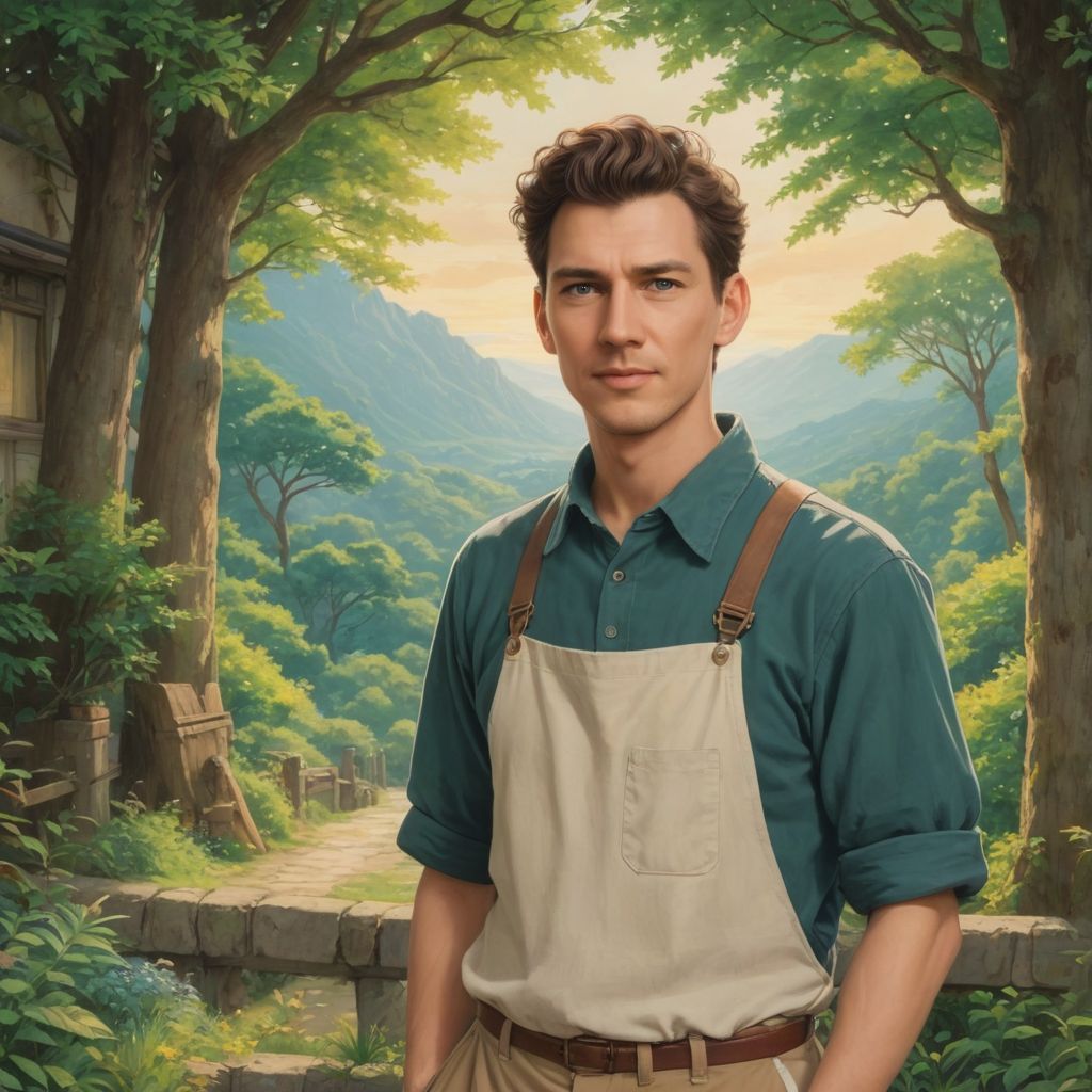 Make This Image Into Ghibli Studio Art Photo Style