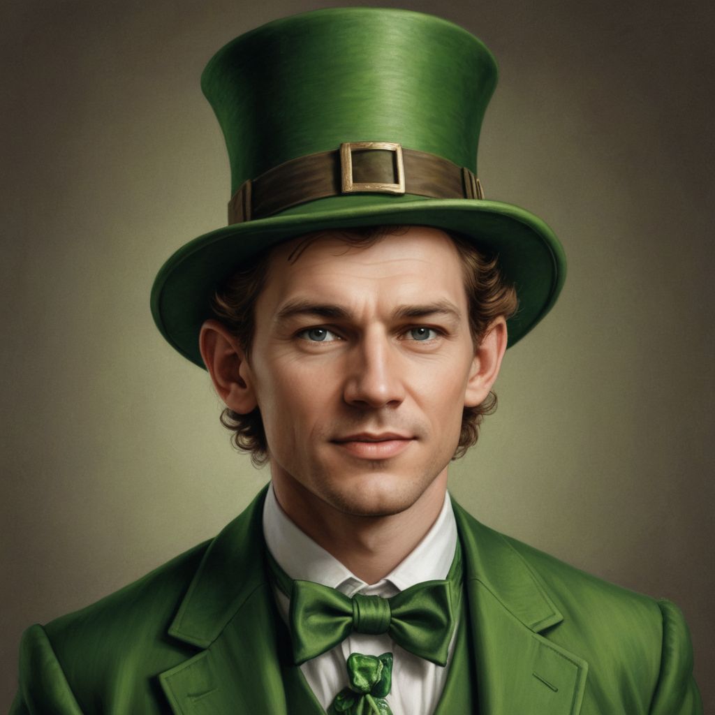 Realistic Leprechaun Photo Style