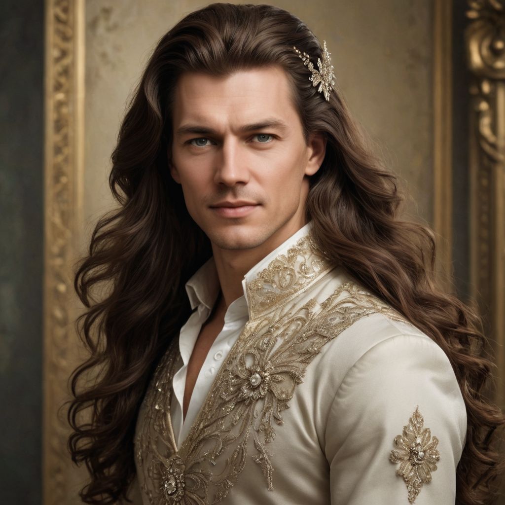 Royal Elegance Diamante Very Very Long Hair Photo Style