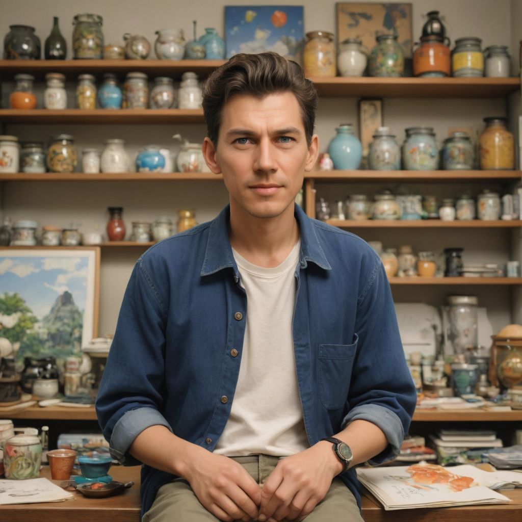 Studio Ghibli Model Photo Style