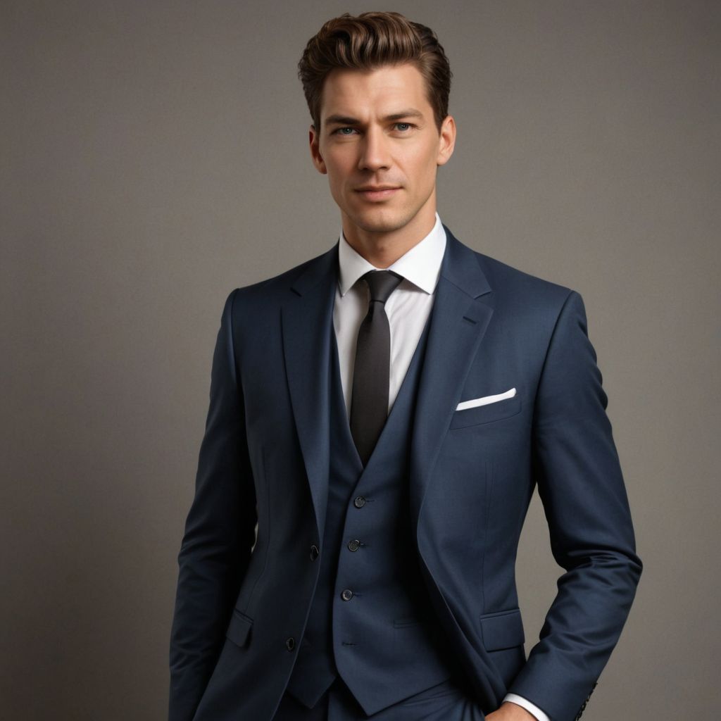 Suit Man Photo Style