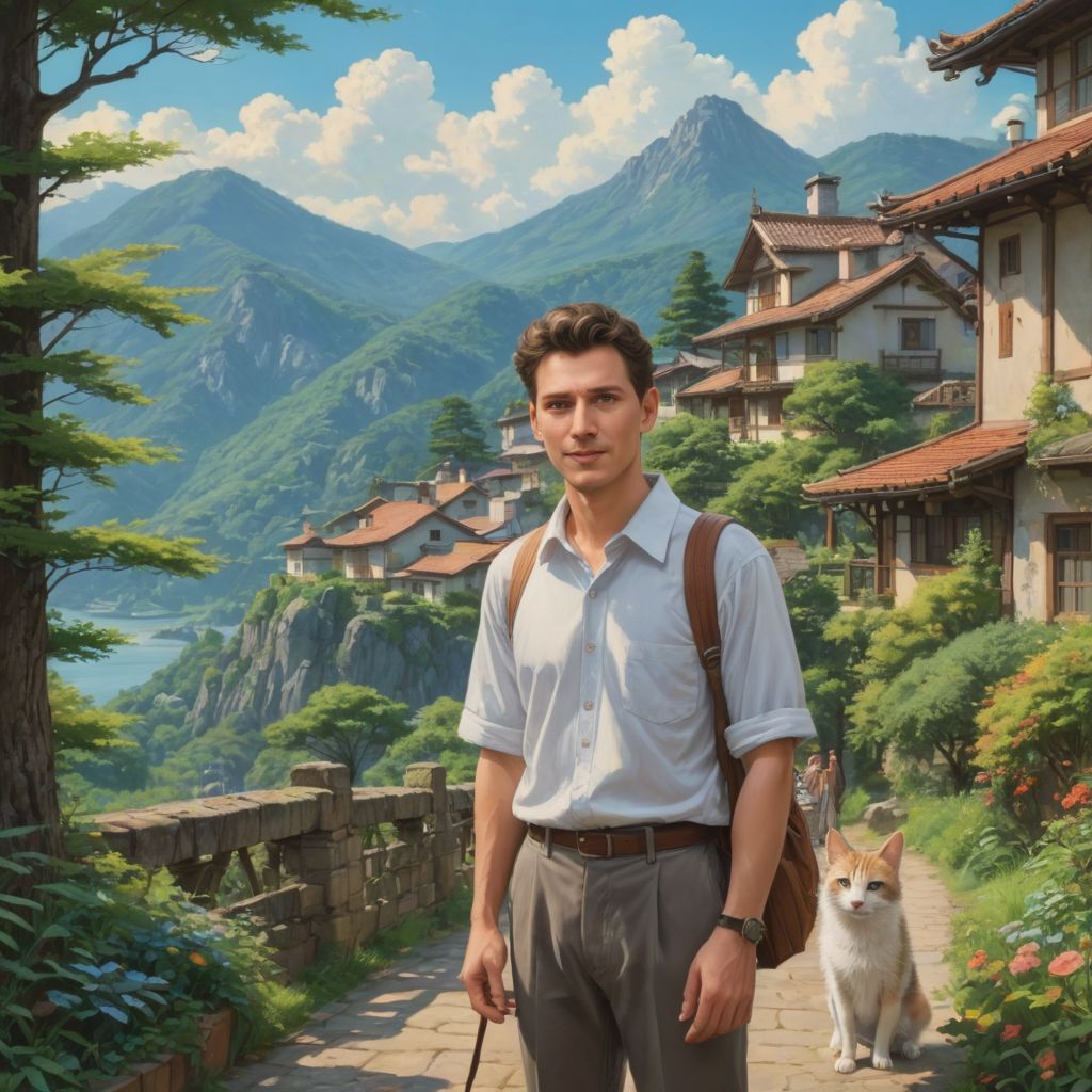 Turn This Image Into Ghibli Photo Photo Style