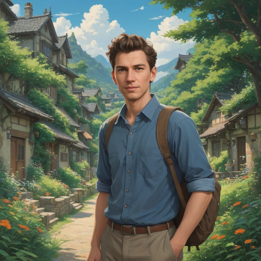 Turn This Into Studio Ghibli Art Photo Style