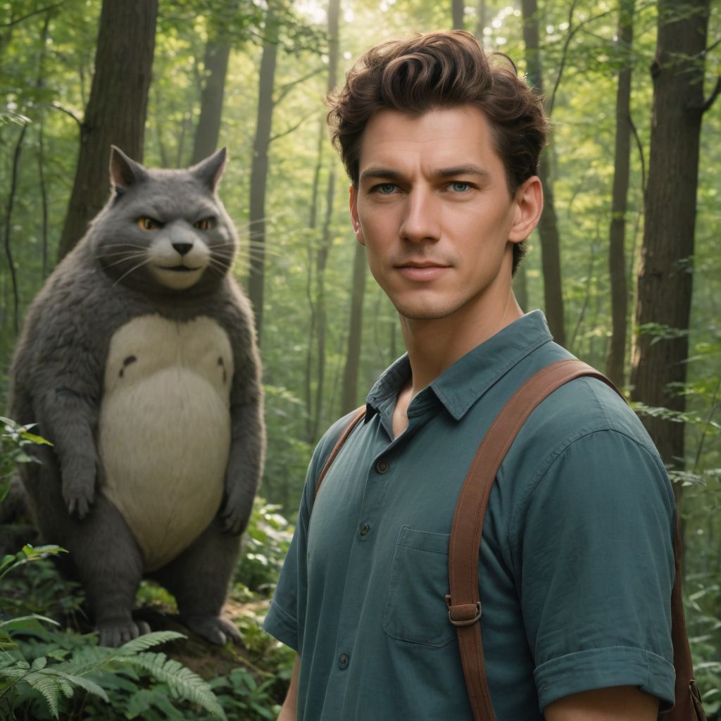 What Would L Look Like as a Ghibli Character Photo Style