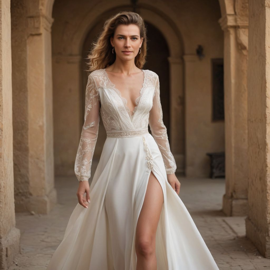 Woman in a Dress from Hass Idriss Photo Style