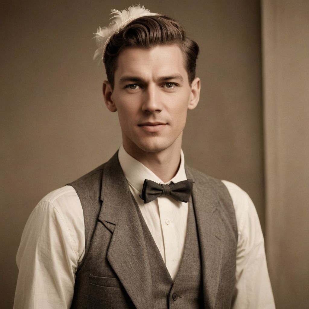 20s Flapper Photo Style