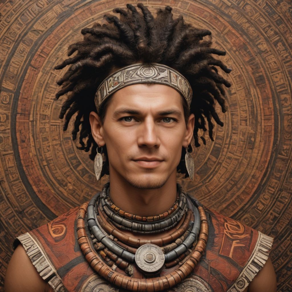 Afroindigenous Future Artist Photo Style