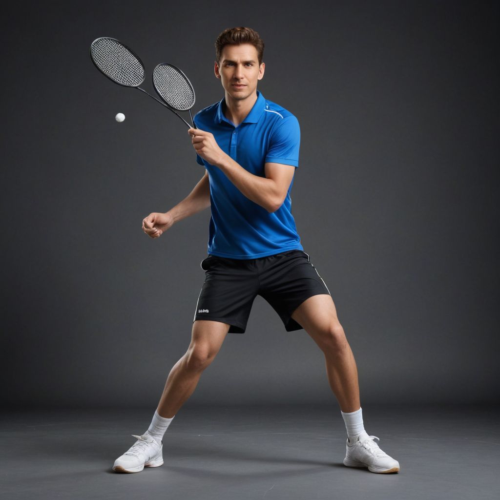Converted Badminton Player image
