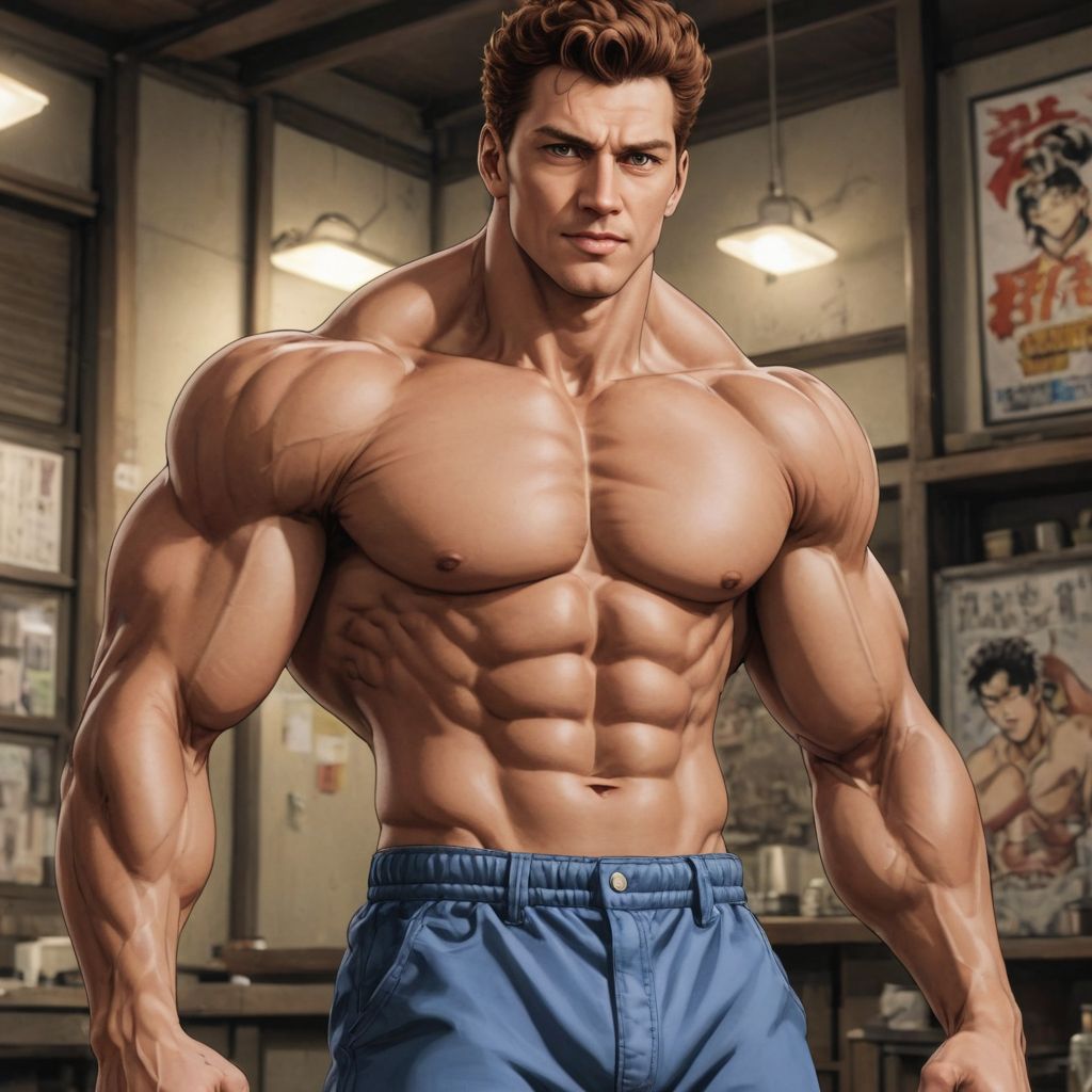 Baki Hanma Anime Photo Style