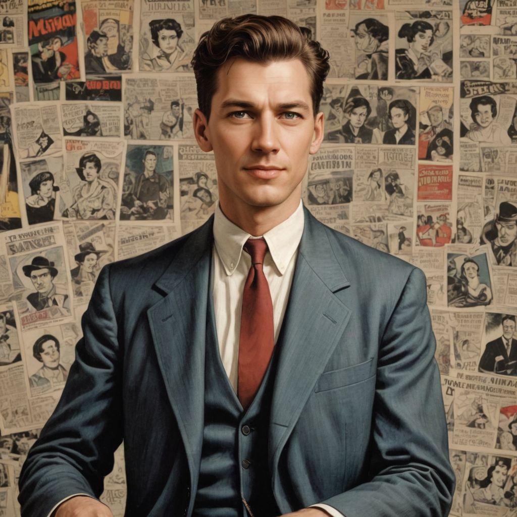 Beginning of 20th Century Comics Photo Style