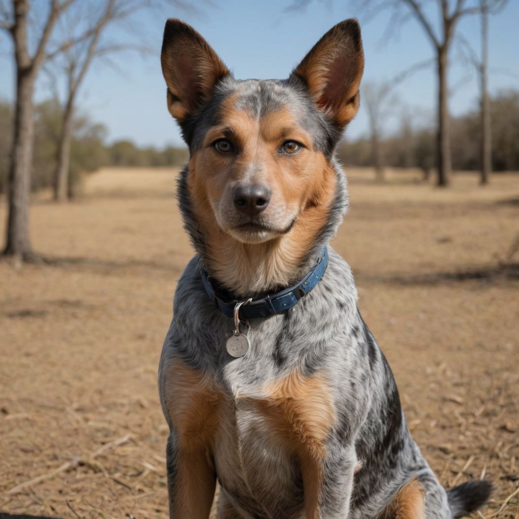 Bluey the Blue Heeler Photo Style