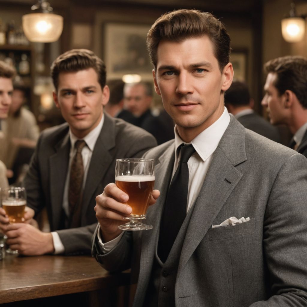 Cheers White Men Photo Style