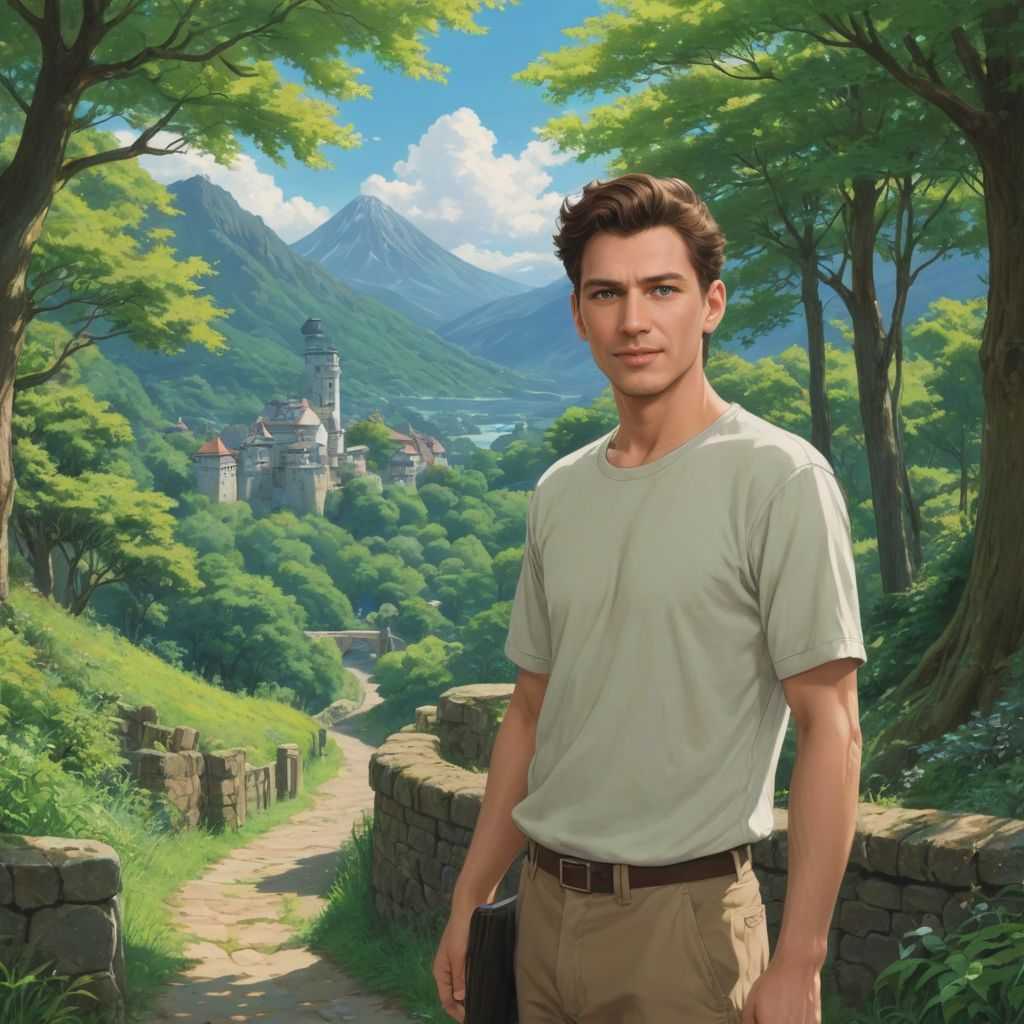 Convert This Images Into Ghibli Art Photo Style