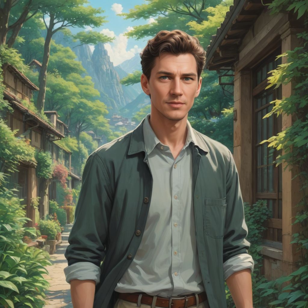 Covert This Image Into Ghibli Photo Style