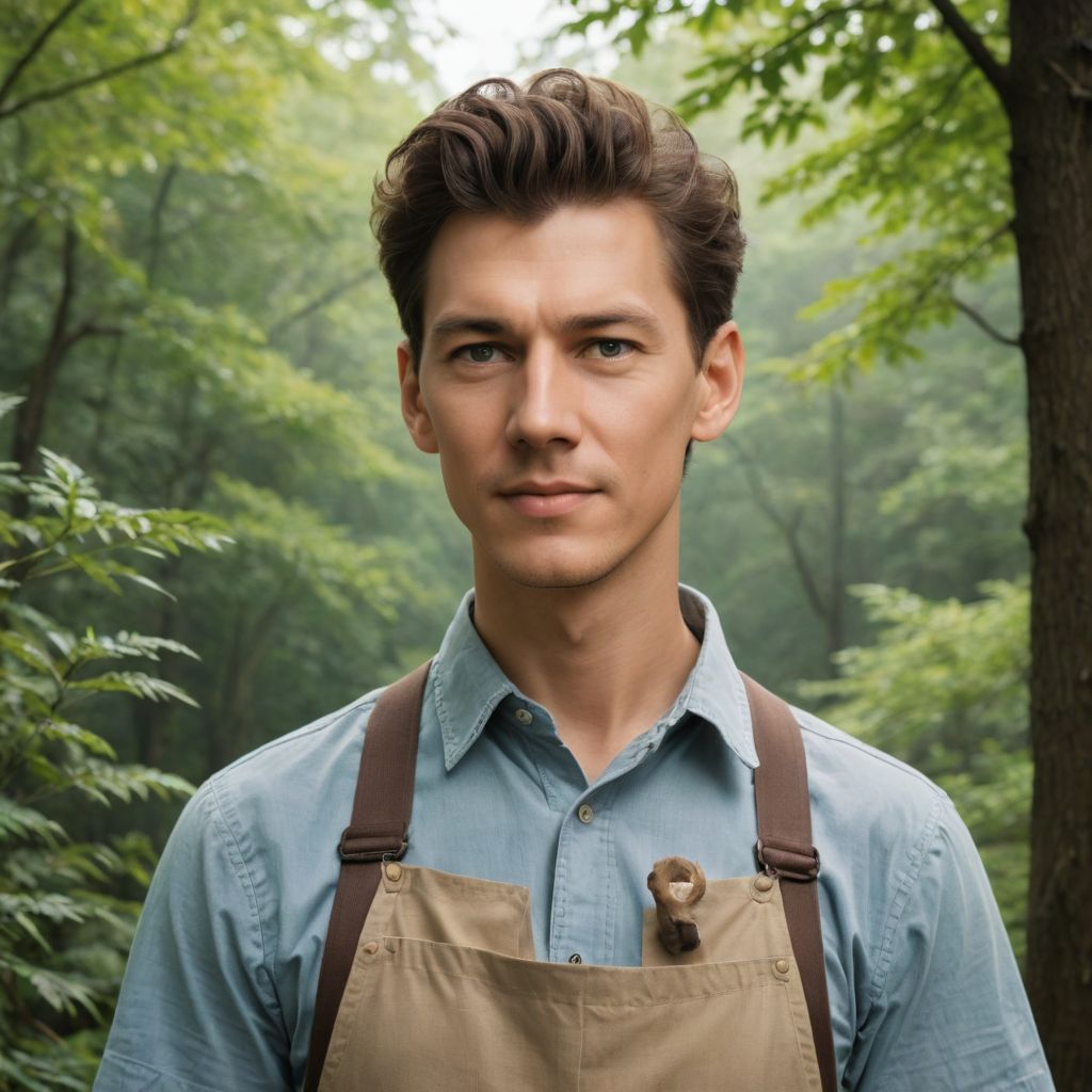 Create Ghibli Portrait of This Image Photo Style