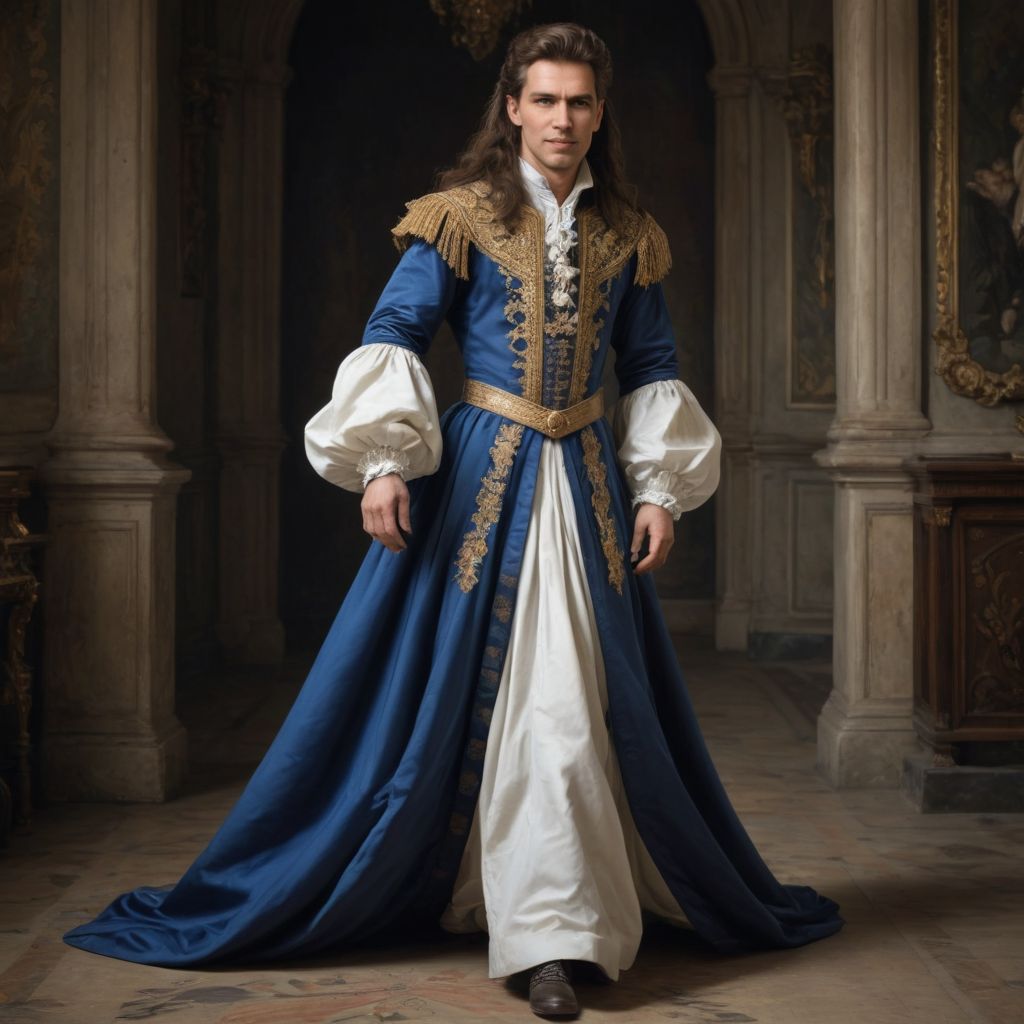 Curtsy Extreme Long Hair Royal Decent Dress Photo Style