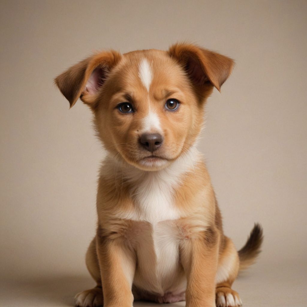 Cute Dog Photo Style