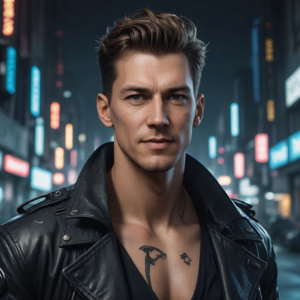 Cyberpunk Image Photo Style