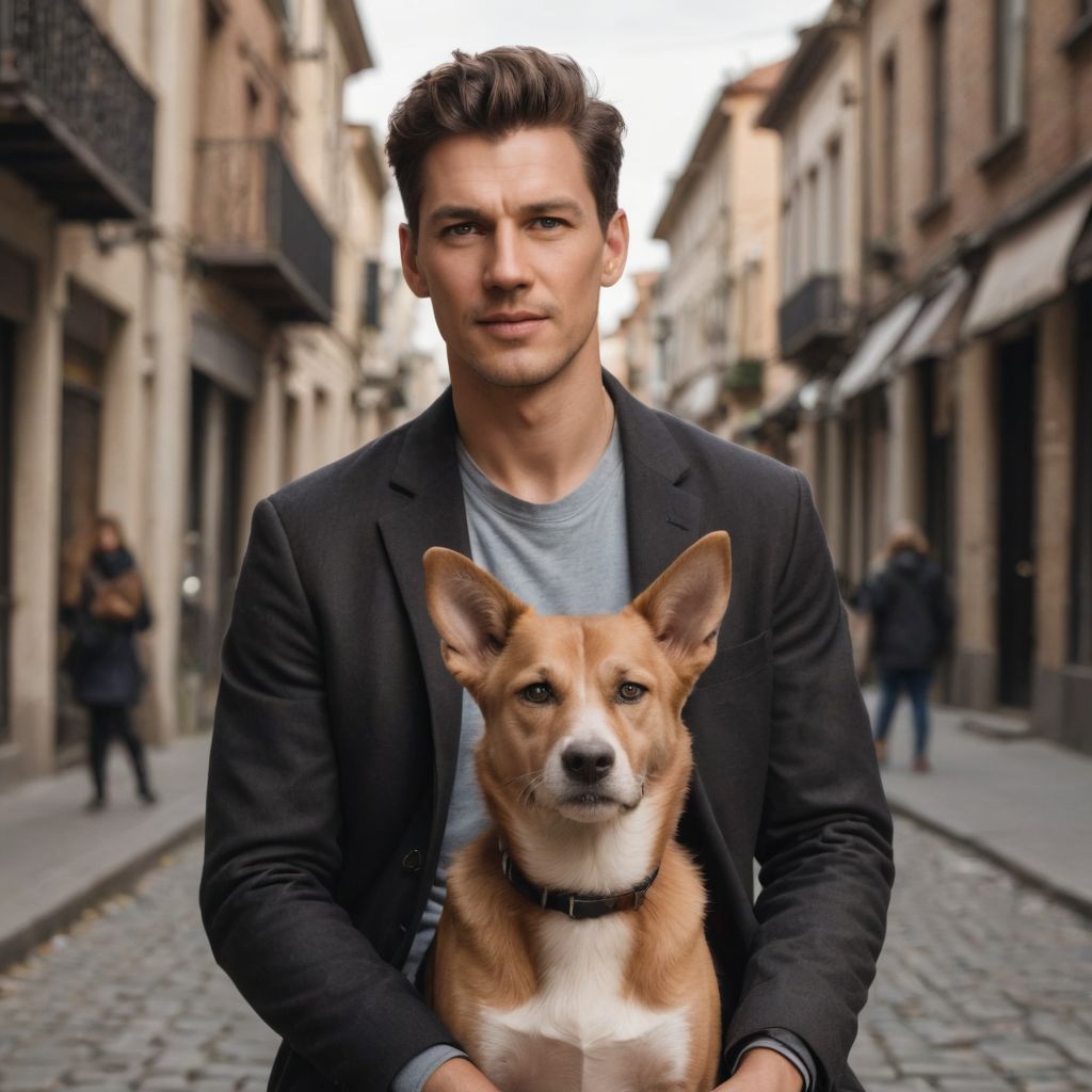 Dog to Person Photo Style