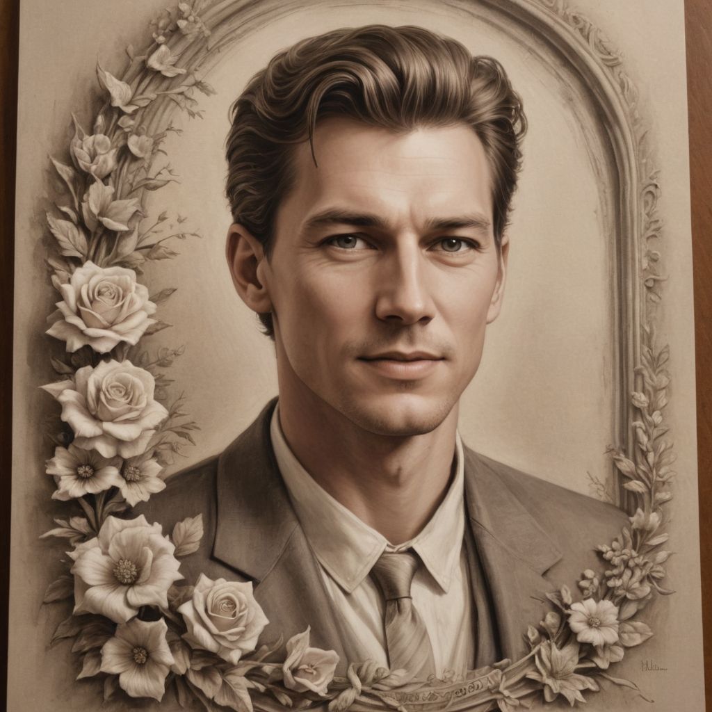 Eternal Memory of Dear Mother Photo Style