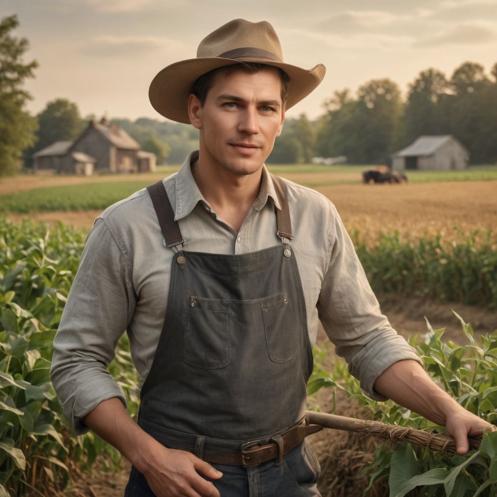 Farmer Romantic Photo Style