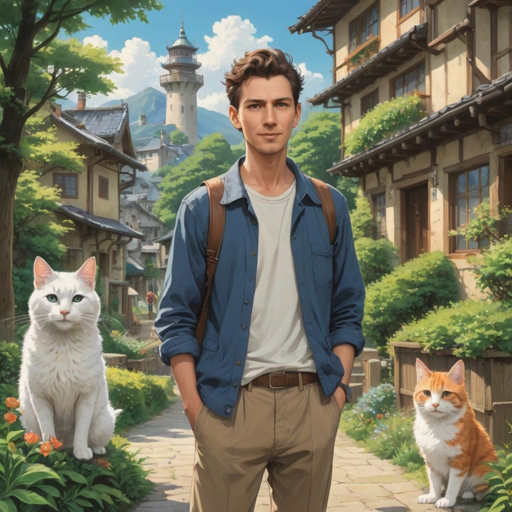 Ghibli Image Illustration Photo Style