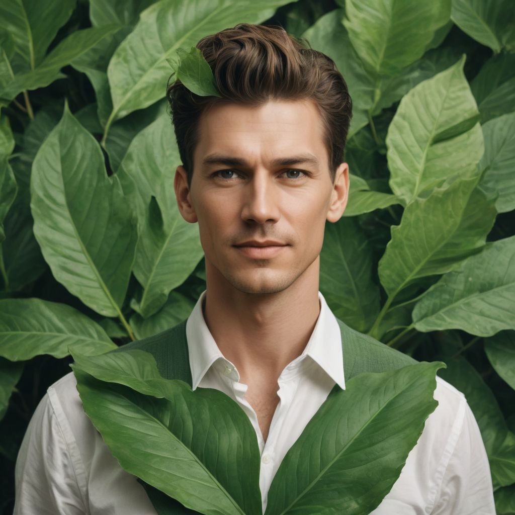 Green Leaf Photo Style