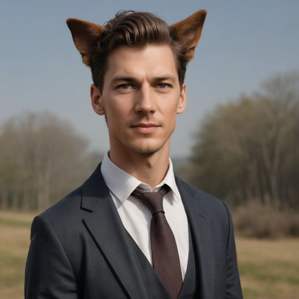 How Will My Dog Look If He Was a Person Photo Style