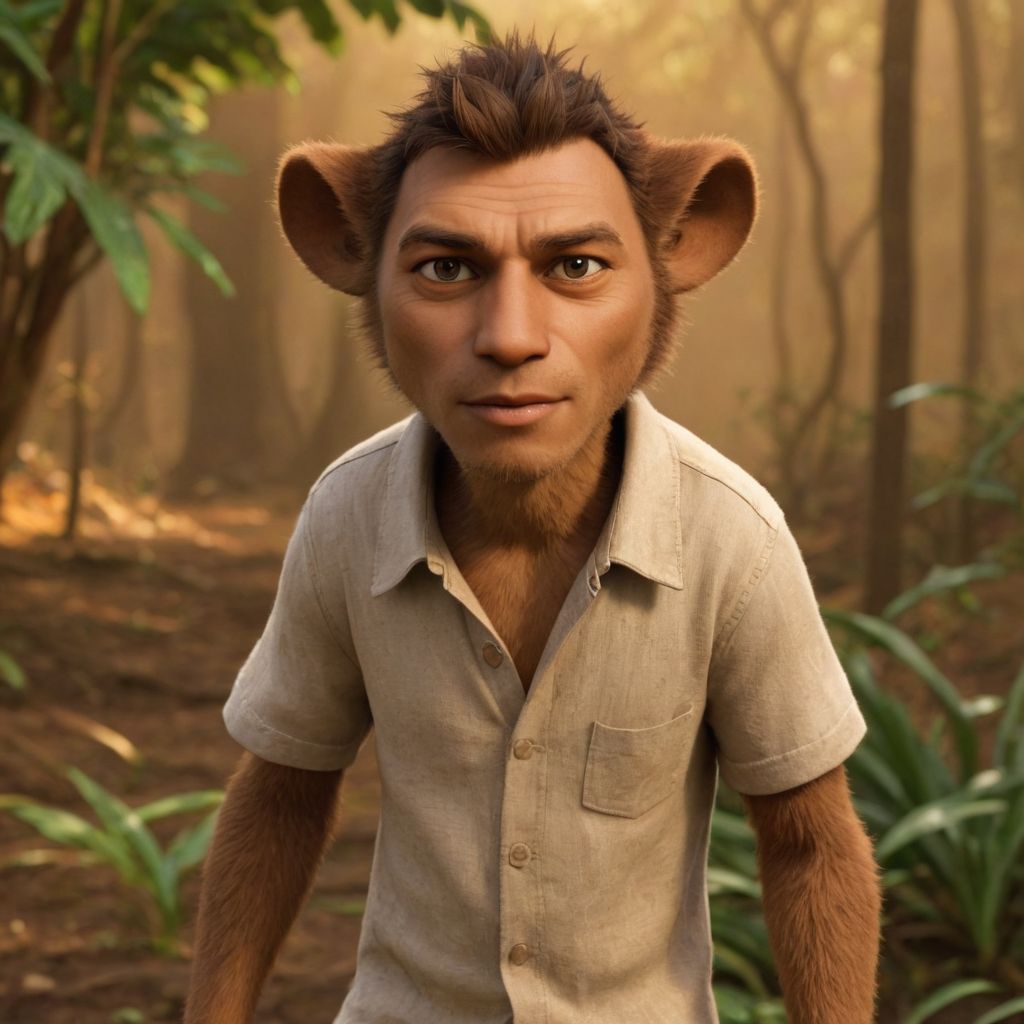 Convert Photo to Madagascar Movie 2005