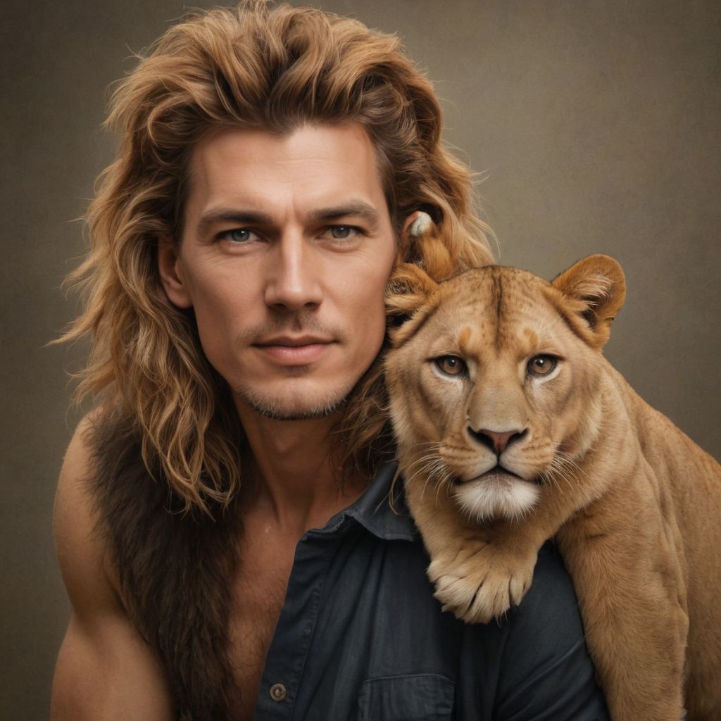 Me & Lion Photo Style