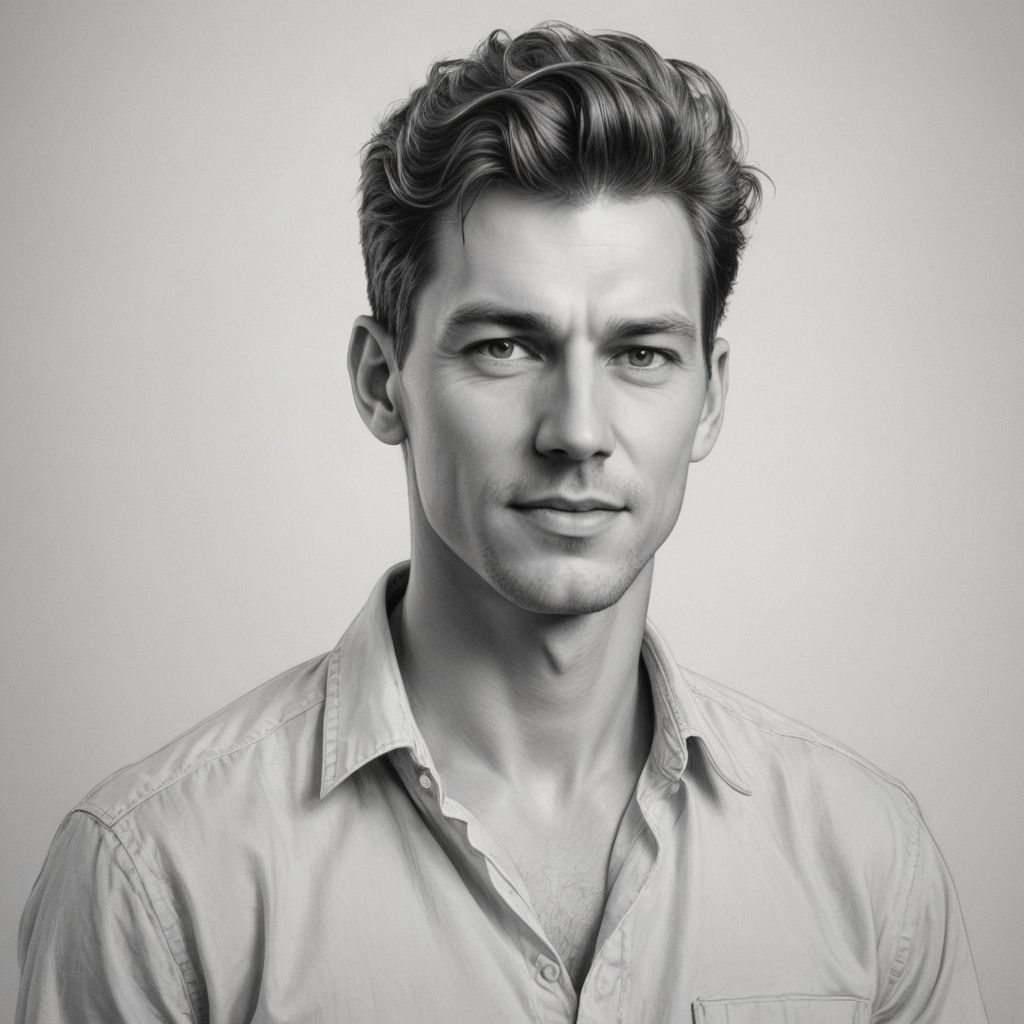 Pencil Line Photo Style