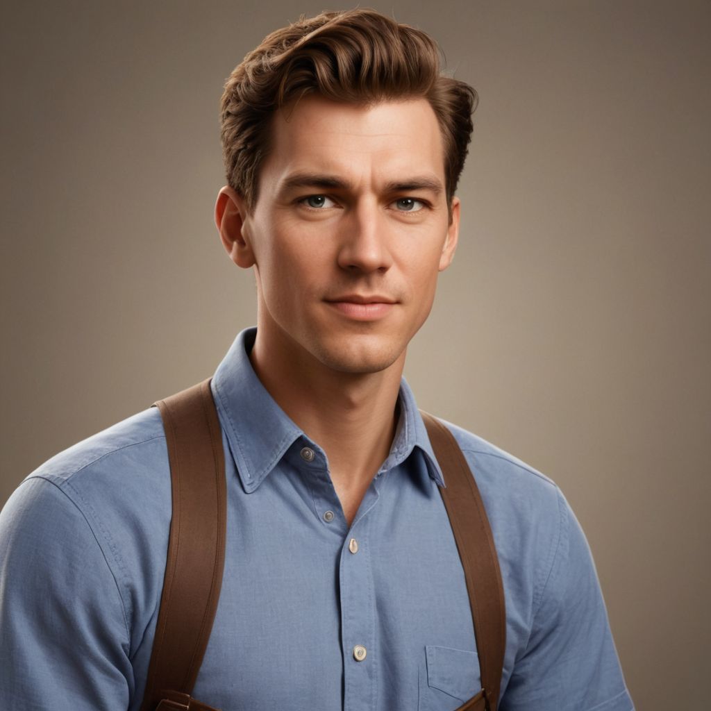 Pixar Cartoon Character Photo Style