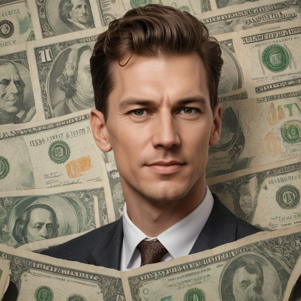 Printed Money Photo Style