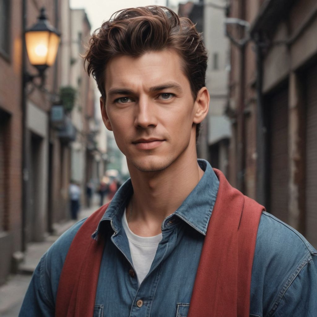 Restyle This Image Into A Classic 90s Anime Photo Style