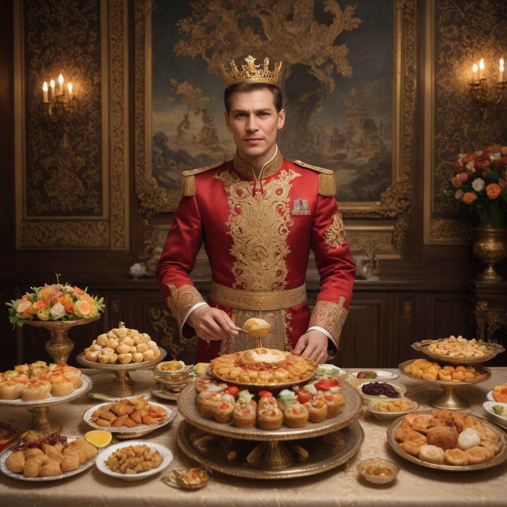 Royal Banquet Hospitality Food Photo Style