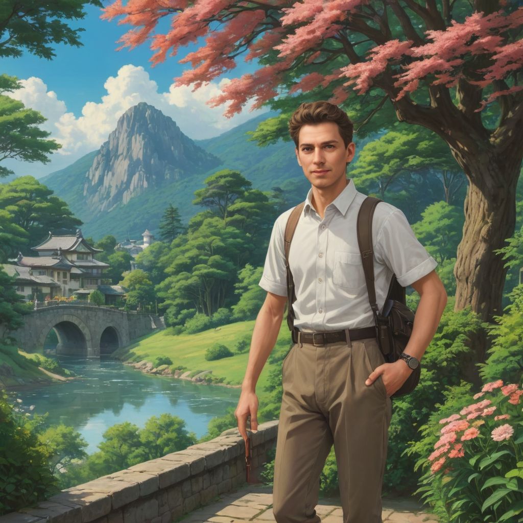 Take This Photo Into A Ghibli Art Photo Style