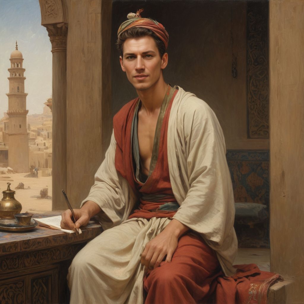 The Writer is an Orientalist Photo Style