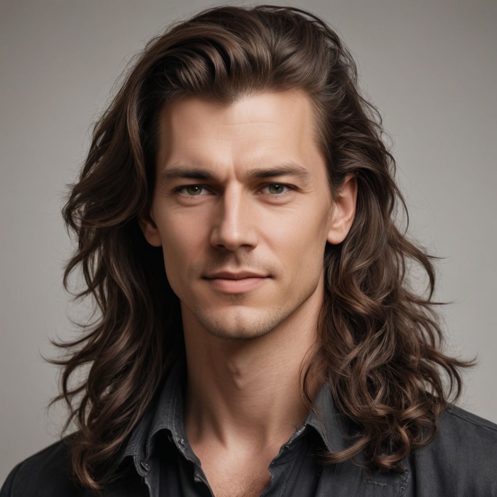 Unique Long Hair Photo Style