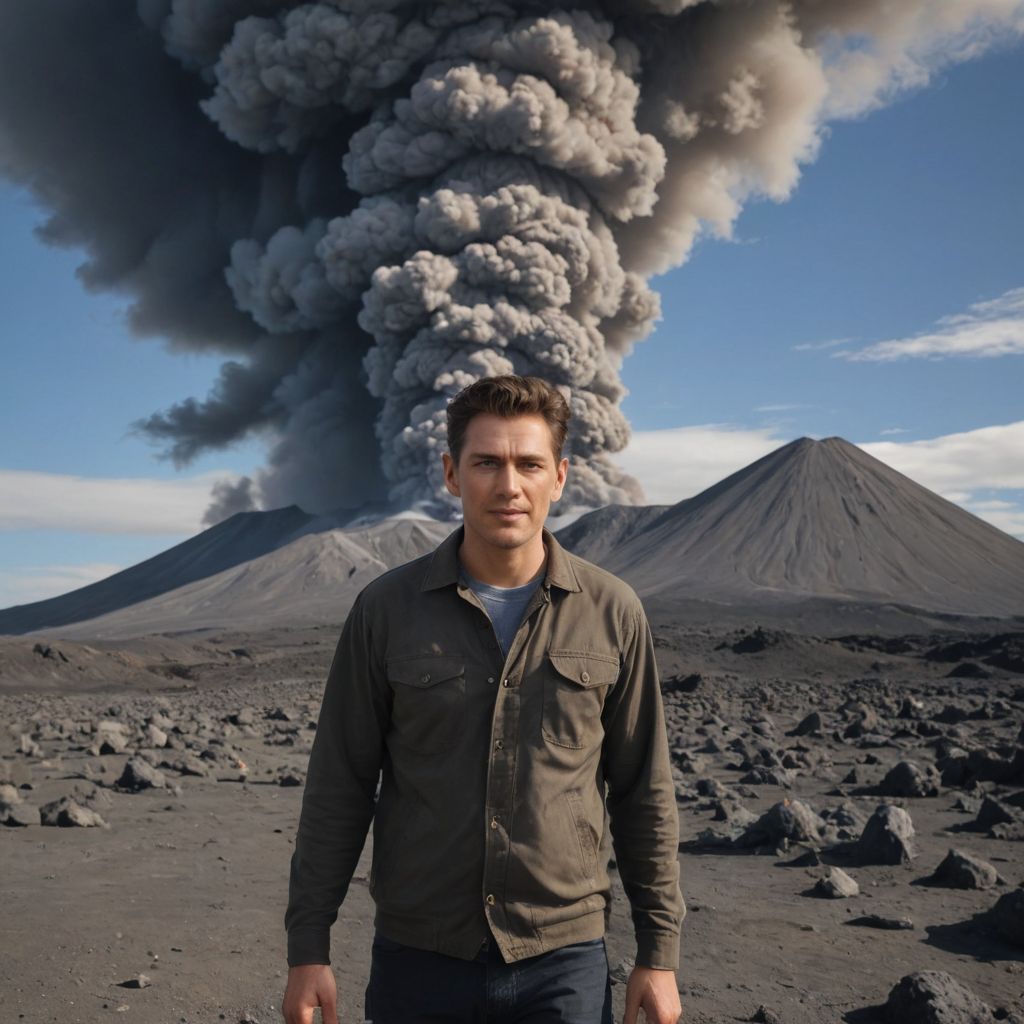 Whaakira Volcano, New Zealand Photo Style